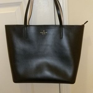 Kate Spade Lawton Tote in Black/Cream
